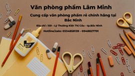 Văn phòng phẩm giá rẻ chính hãng tại Bắc Ninh